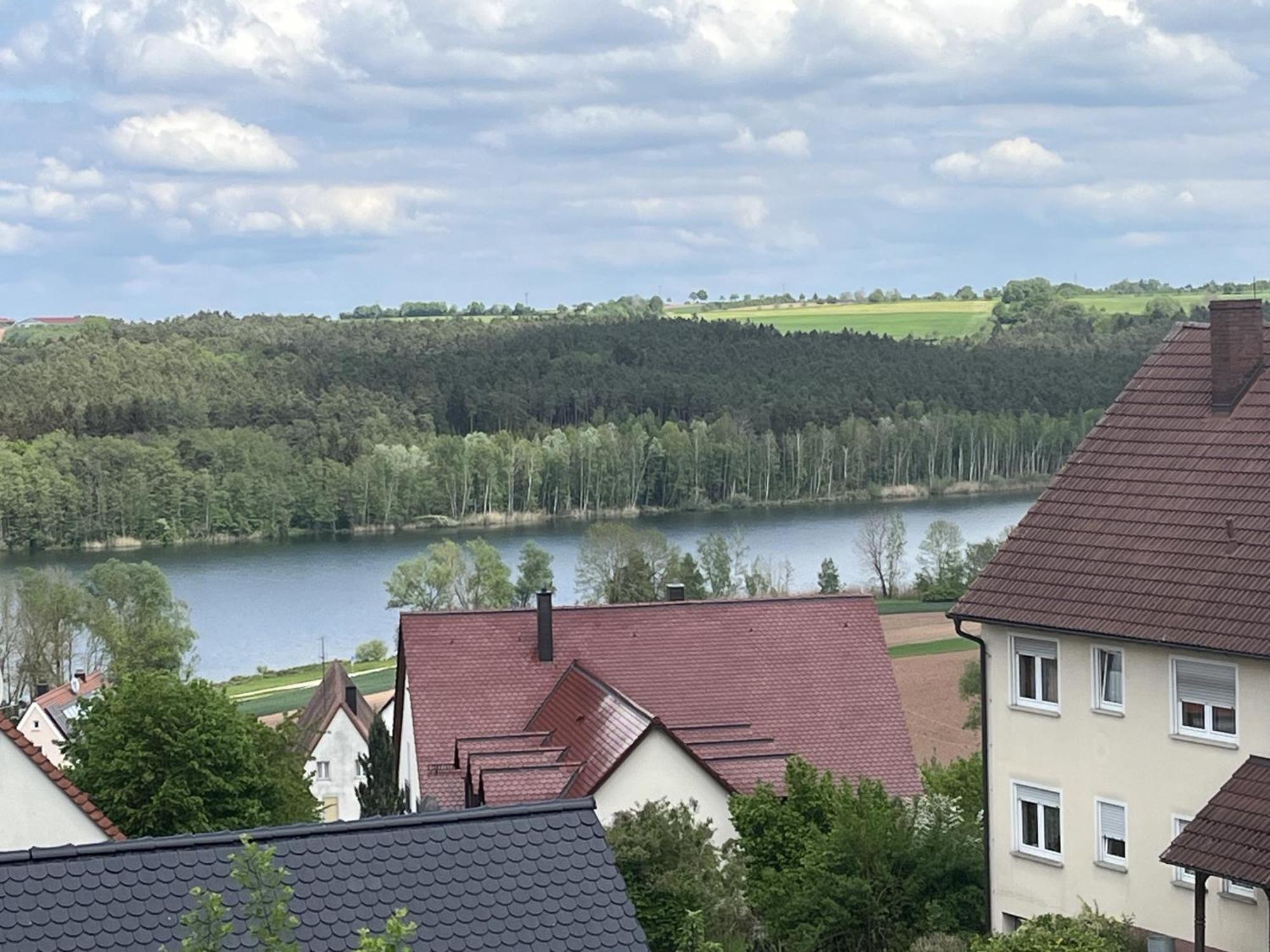 Wohnung Mit Dachterasse Absberg Extérieur photo