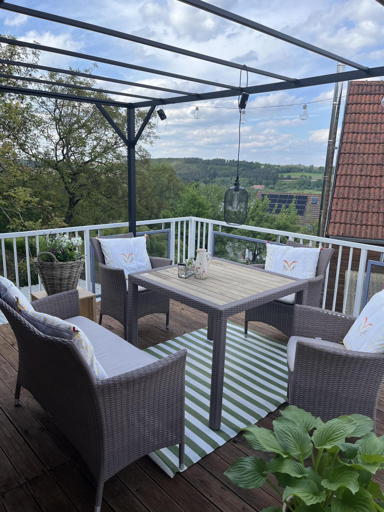 Wohnung Mit Dachterasse Absberg Extérieur photo
